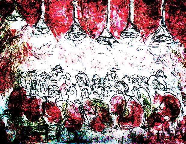 etching metal brings artsy bubbles